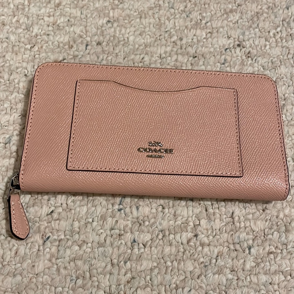 Coach Pink Wallet NWOT